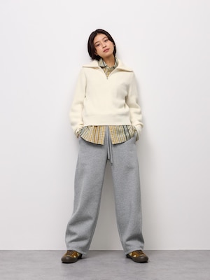 Heavy Weight Sweat Barrel Leg Pants