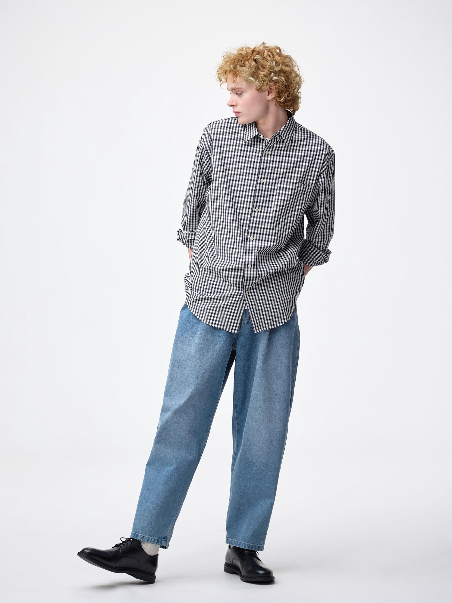 Denim Carrot Pants | GU US