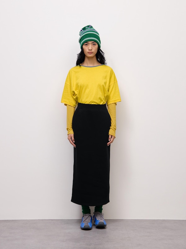 Heavy Weight Sweat Narrow Skirt