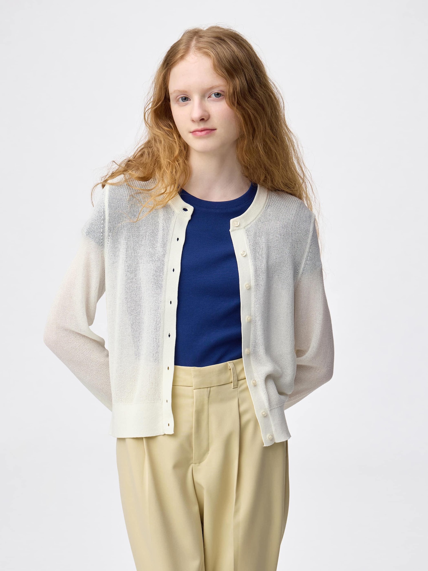 SUBLATIONS SHEER CARDIGAN カーディガン チャコール SUBLATIONS SHEER CARDIGAN カーディガン チャコール - メルカリ