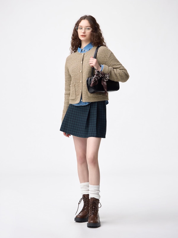 Tweedy Knitted Cardigan