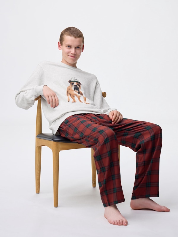 Flannel Relaxed Pants | Tartan Checkered