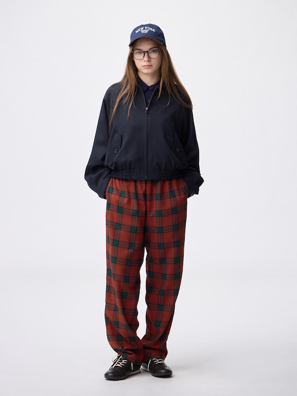 Flannel Relaxed Pants | Tartan Checkered