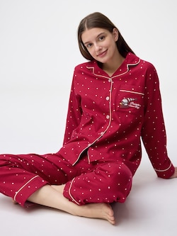 Flannel Pajamas | Long | Peanuts