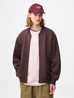 Heavy Weight Sweat Ribbed Jacket