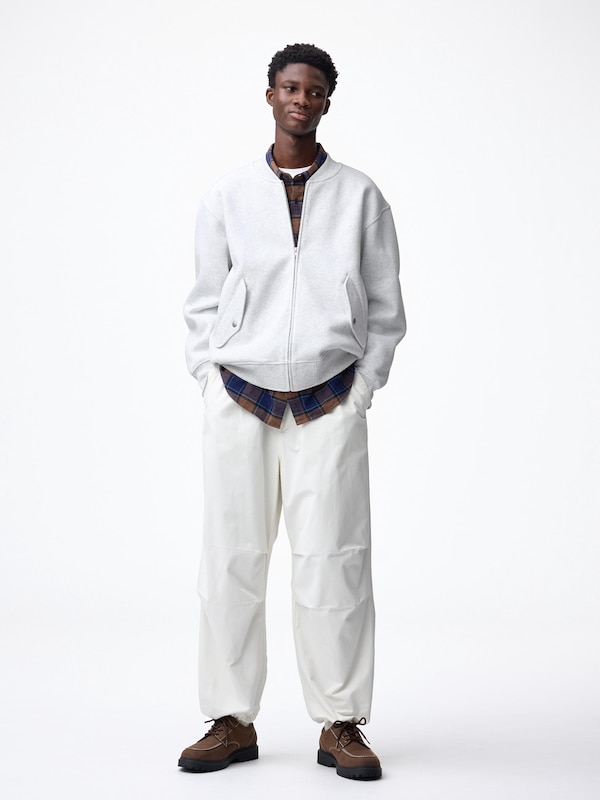 Heavy Weight Sweat Ribbed Jacket