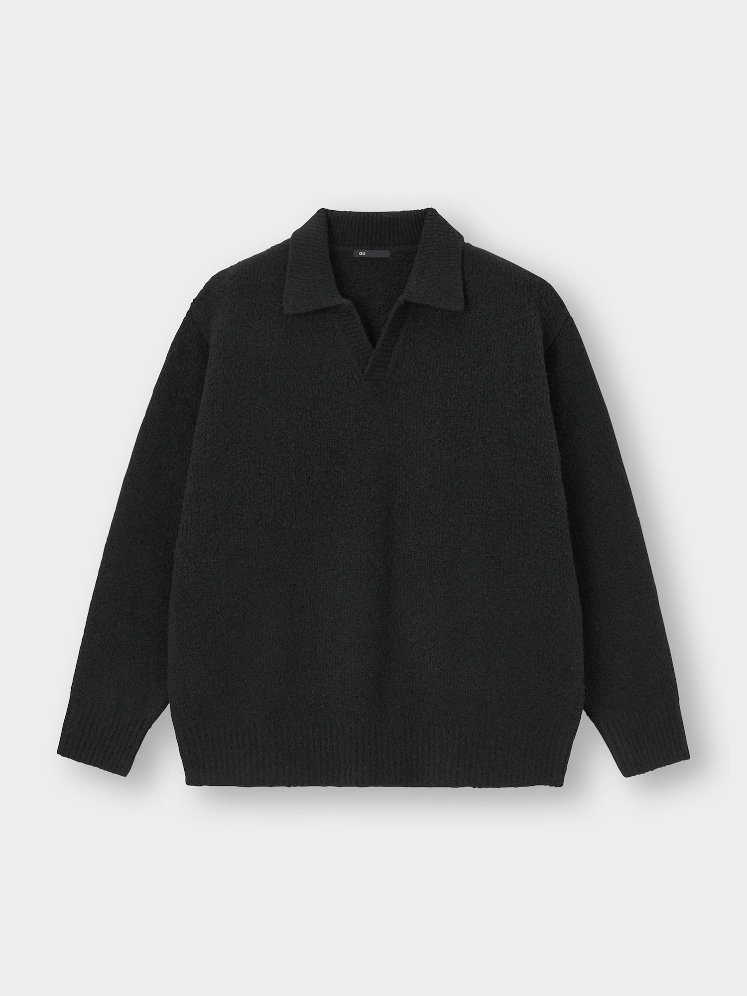 Men's BRUSHY KNITTED Skipper Polo Shirt(Japan Sizing) | GU US
