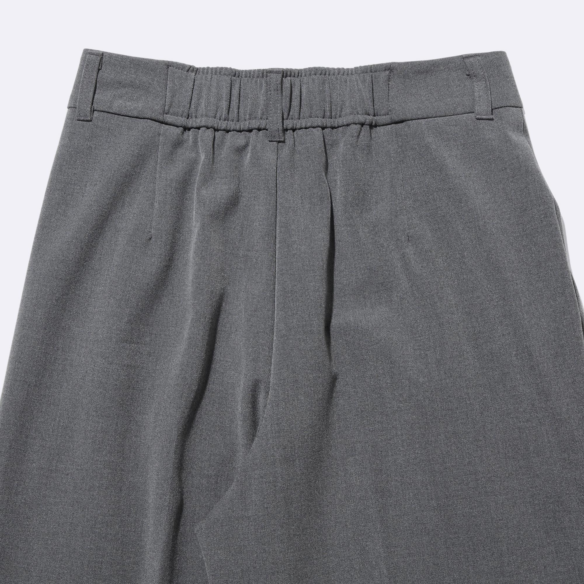 Pleated Wide Pants | Long | GU US