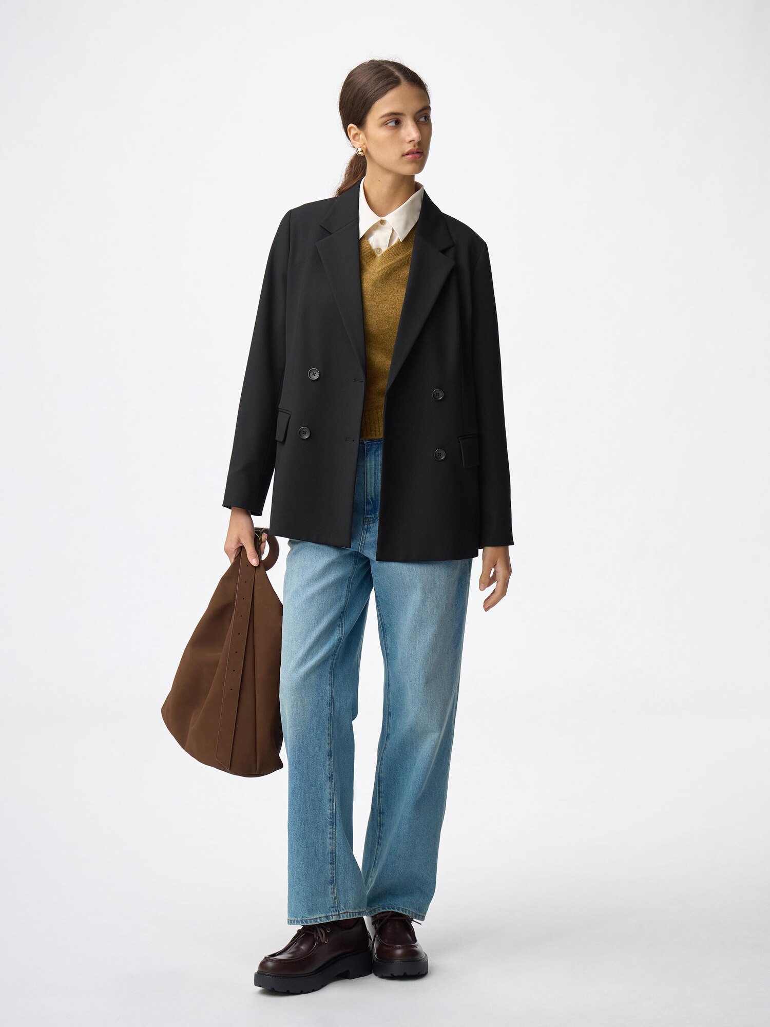 Double Breasted Jacket | GU US