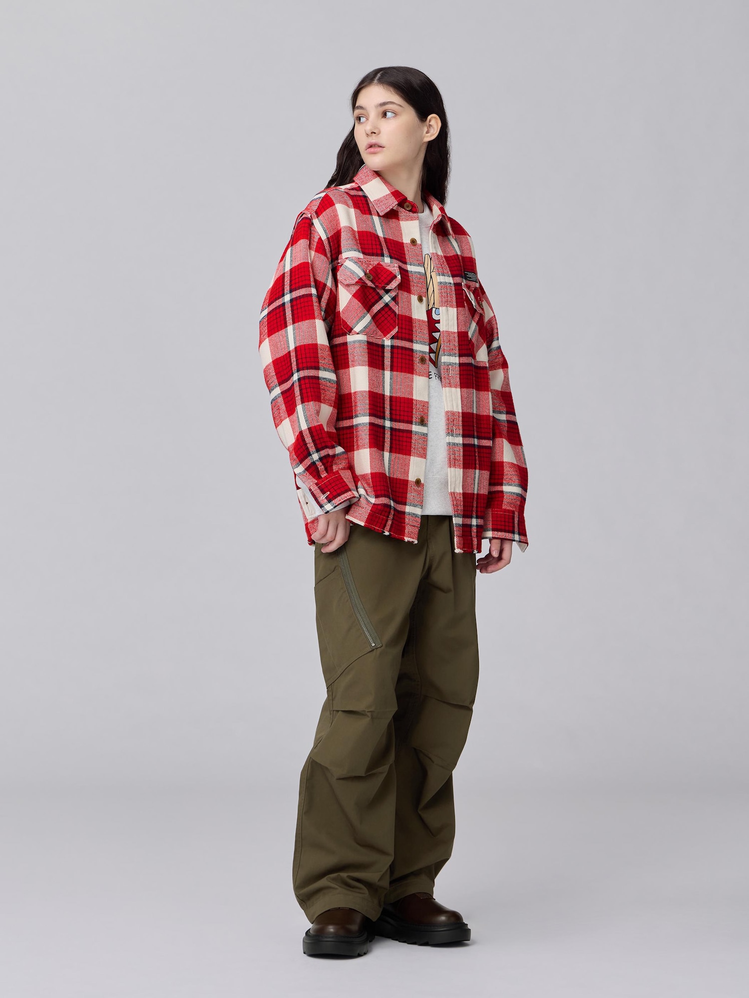 Men's Heavy Flannel Shirt | UNDERCOVER | GU US