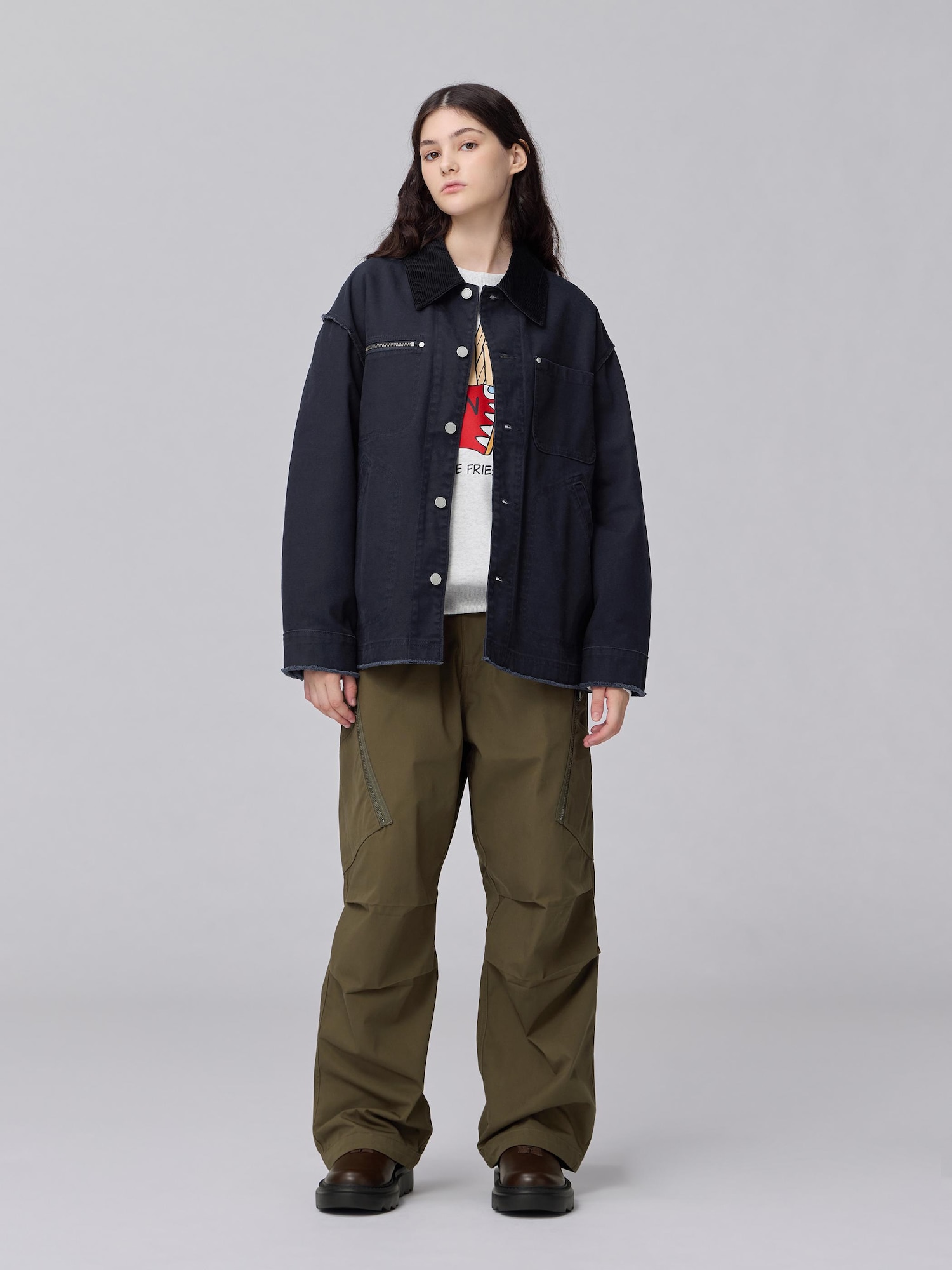 新品　サイズS　GU undercover カバーオールジャケット GU公式 | カバーオールジャケット UNDERCOVER(ユニセックス)