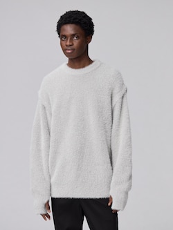 Shaggy Crew Neck Sweater | UNDERCOVER