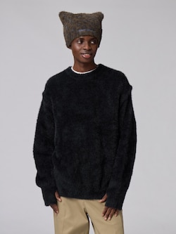 Shaggy Crew Neck Sweater | UNDERCOVER