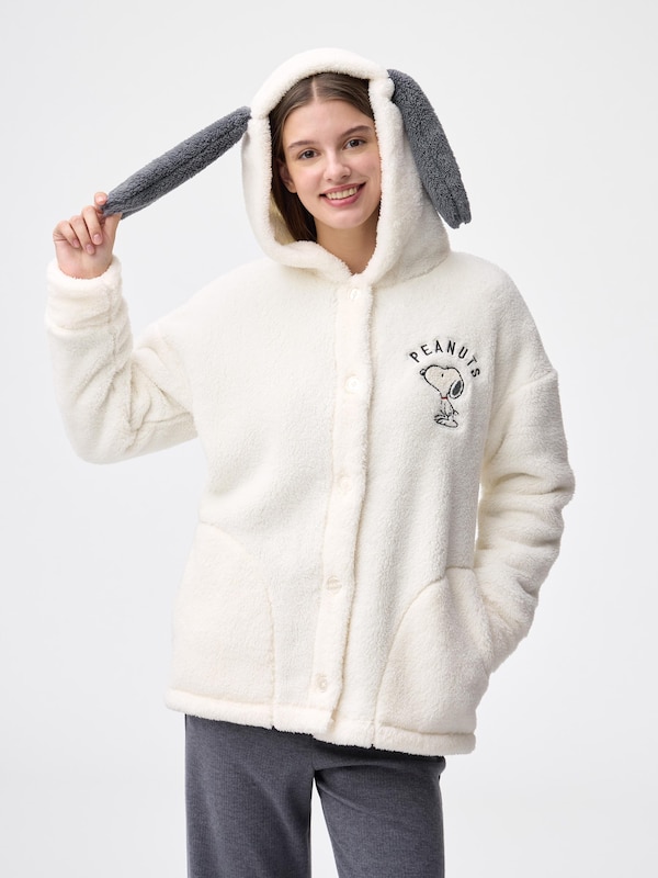 Marshmallow Feel Hoodie | Peanuts
