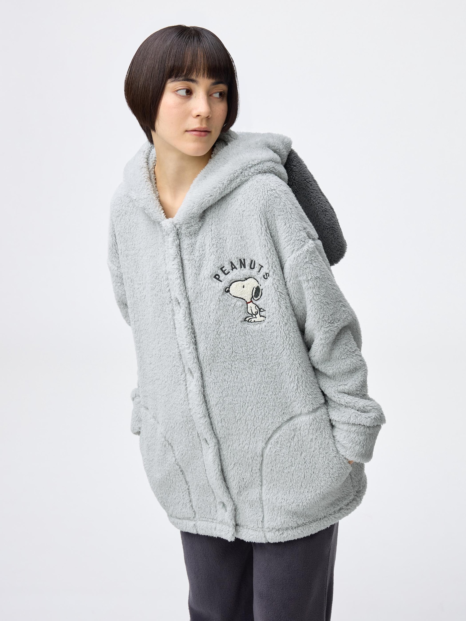 Women's Marshmallow Feel Hoodie | Peanuts | GU US