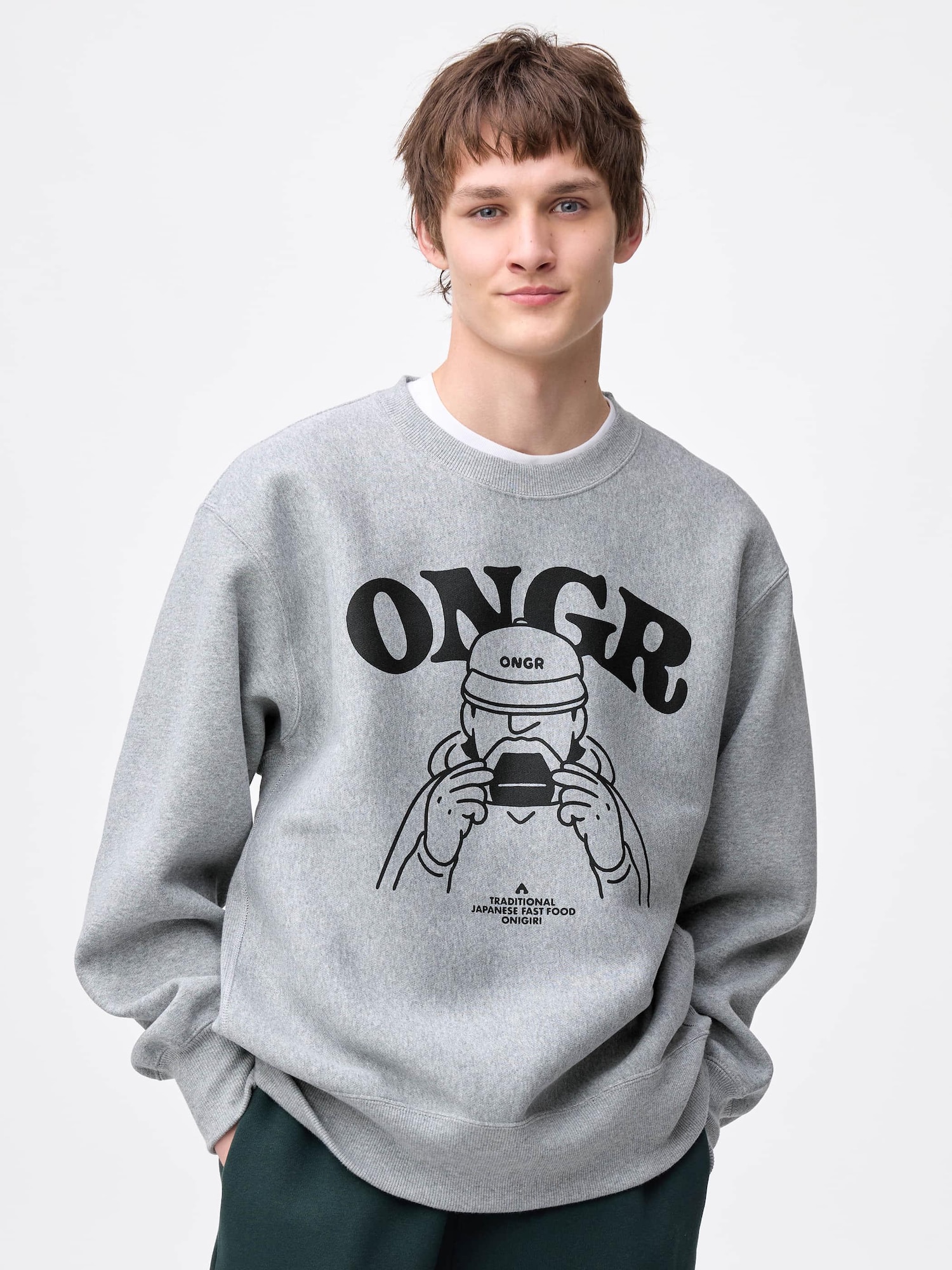 Heavy Weight Sweatshirt | Yunosuke | GU US