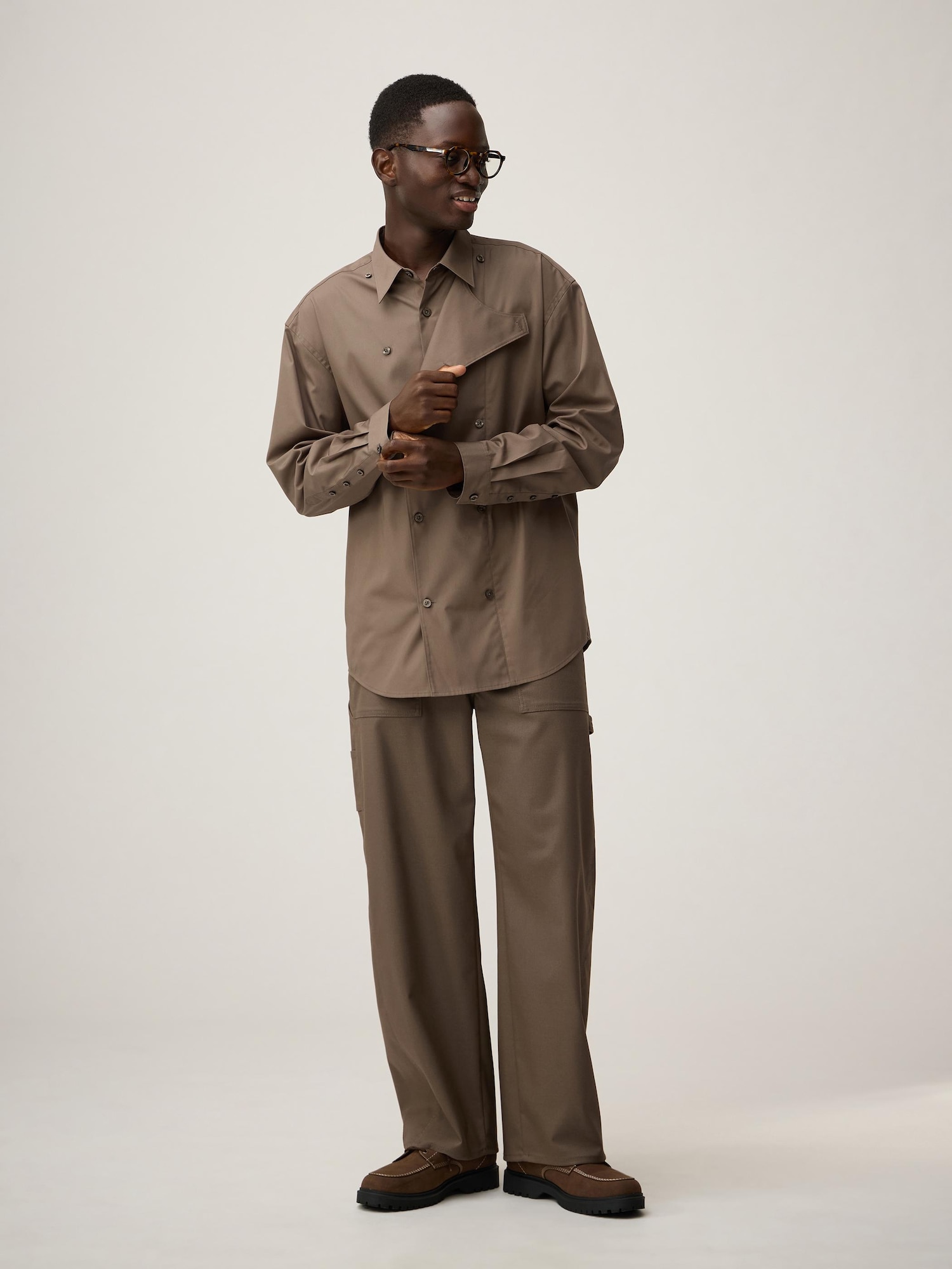 ●新品● Painter pants / BROWN 36 orSlow DAD'S FIT PAINTER PANTS Brown – unexpected store