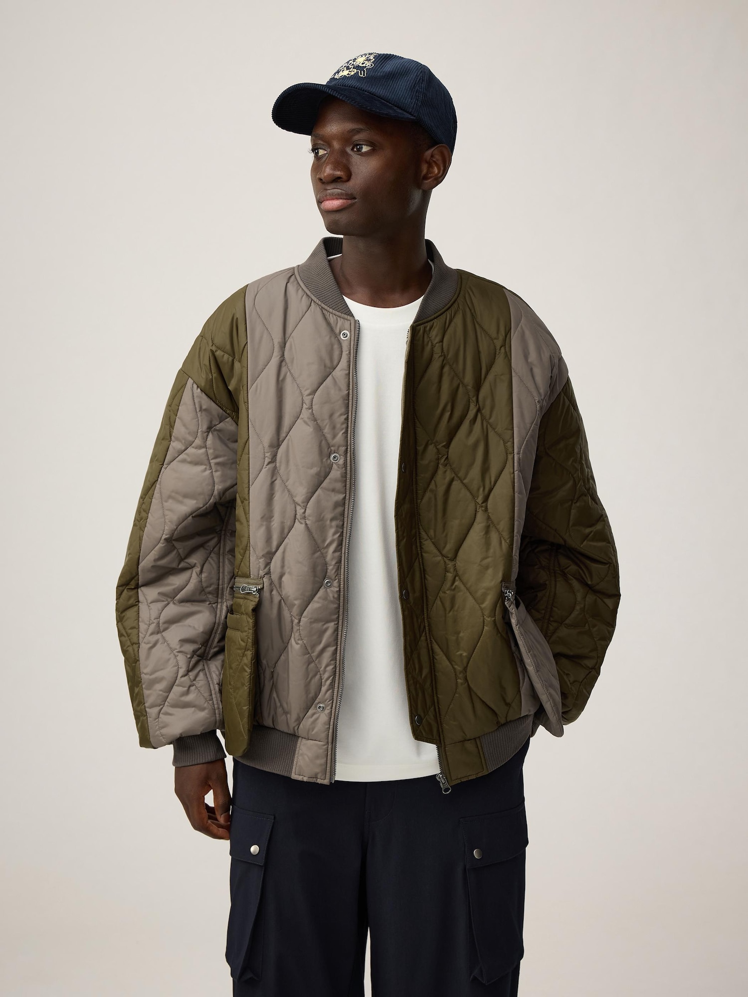Padded Quilted Jacket | R | GU US