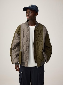 Padded Quilted Jacket | by rokh