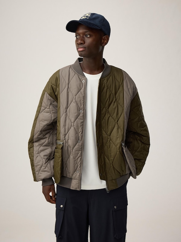 Padded Quilted Jacket | by rokh