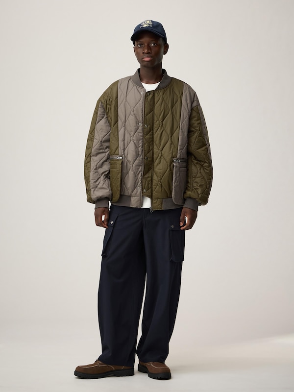 Padded Quilted Jacket | by rokh