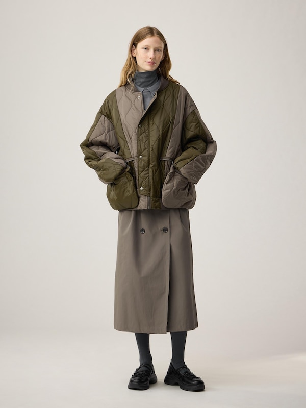 Padded Quilted Jacket | by rokh