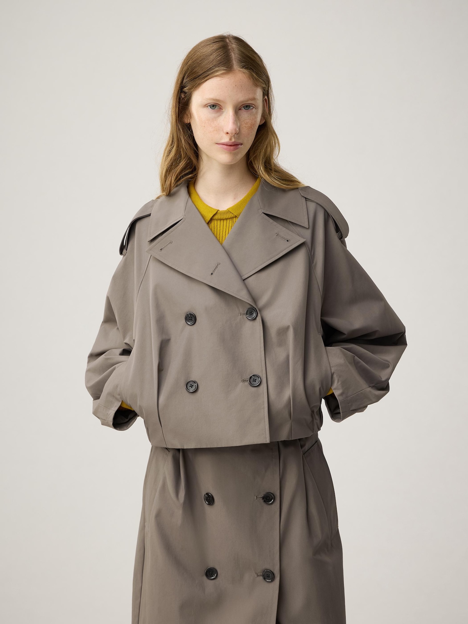 ジャケット・アウター Tomorrow Land Wool Trench Coat Size: 48 ジャケット・アウター Tomorrow Land Wool Trench Coat Size: 48