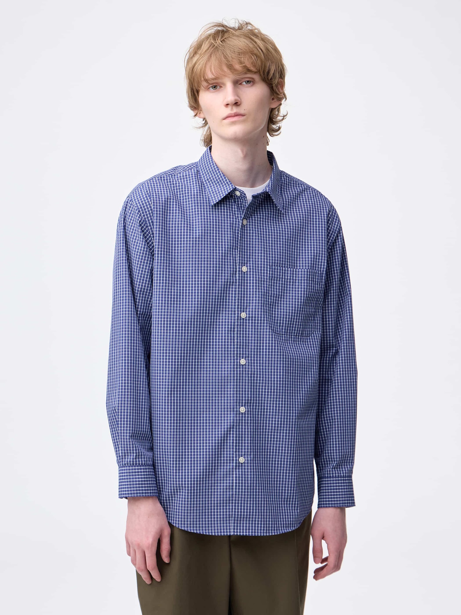 Easy Care Broadcloth Shirt | Patterned | GU US