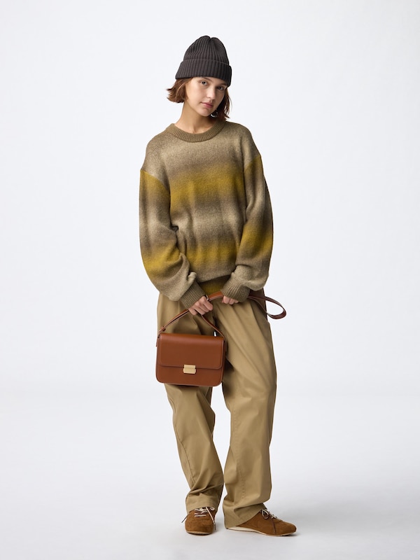 Puff Knit Gradation Pullover