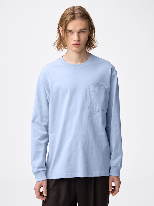 Heavy Weight Crew Neck T-Shirt | Long | B