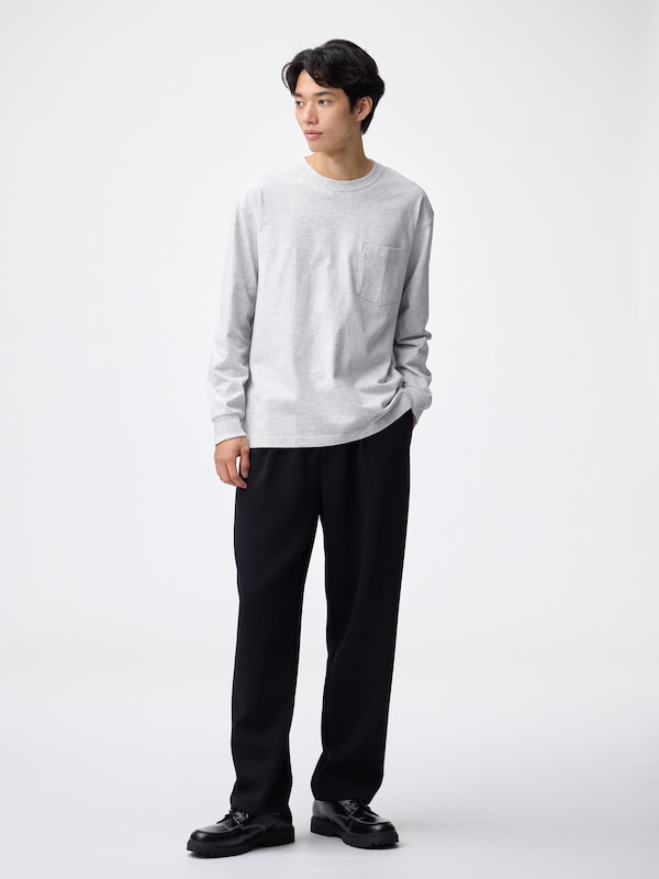 Heavy Weight Crew Neck T-Shirt | Long | B