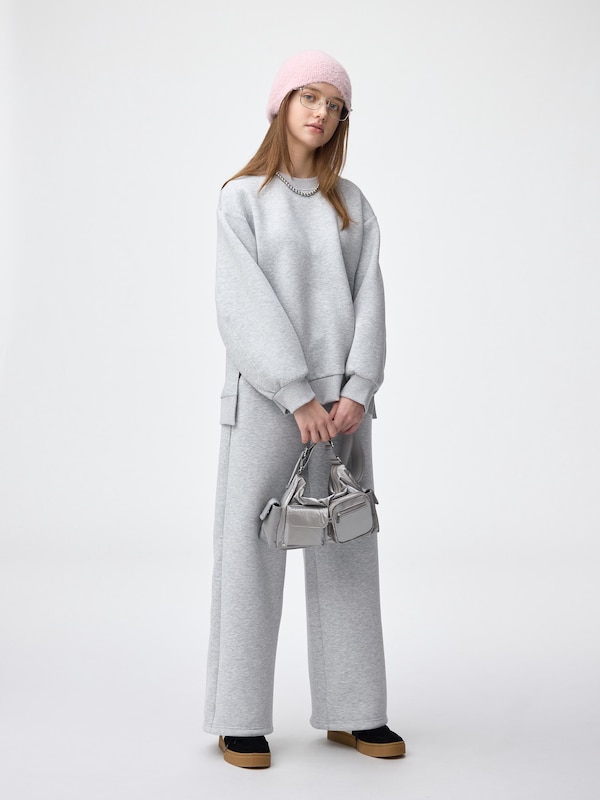 Double Face Sweat Oversized Pullover