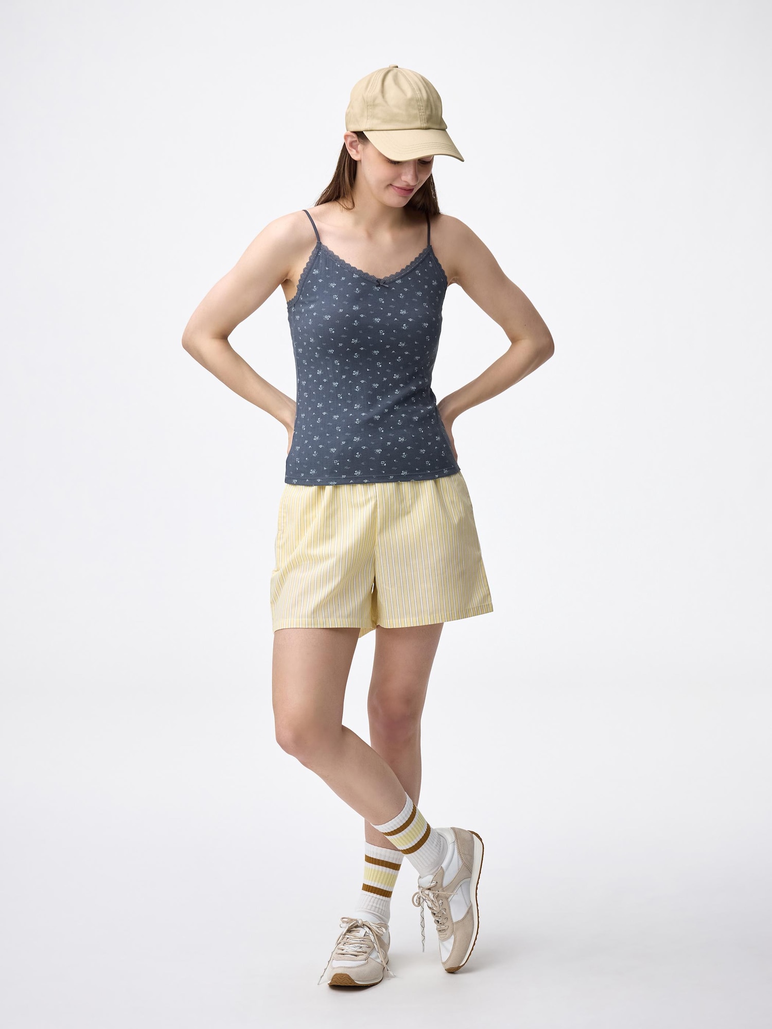 Women's Cotton Blend Camisole | Dry | Flower | GU US