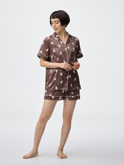 Satin Pajamas | Short | Dog