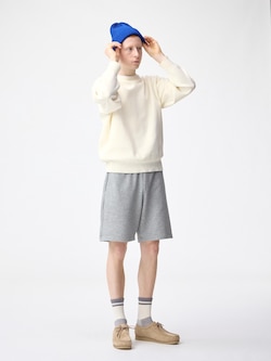 Sweat Relaxed Knee Length Shorts