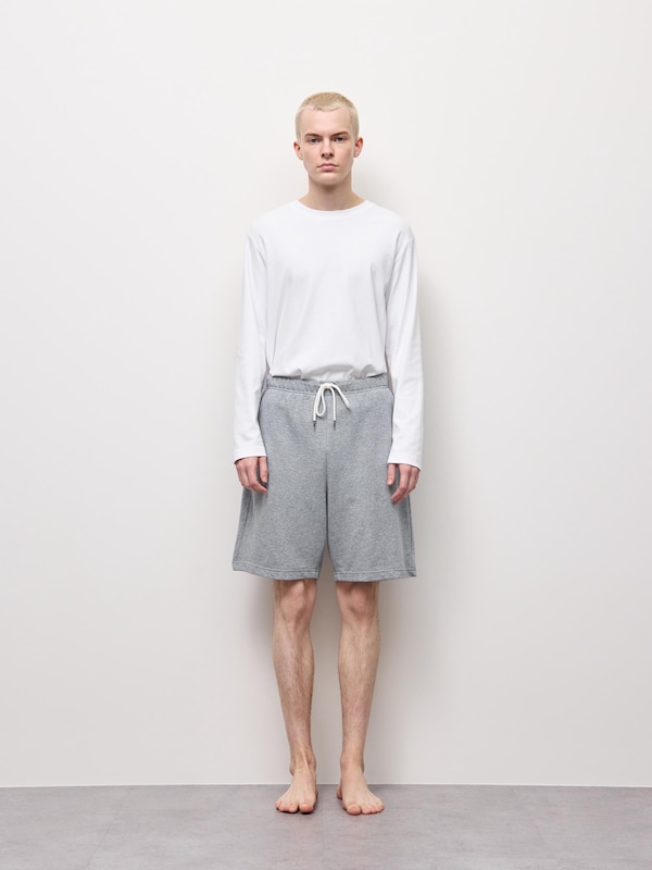 Sweat Relaxed Knee Length Shorts