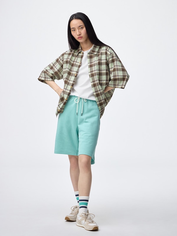 Sweat Relaxed Knee Length Shorts