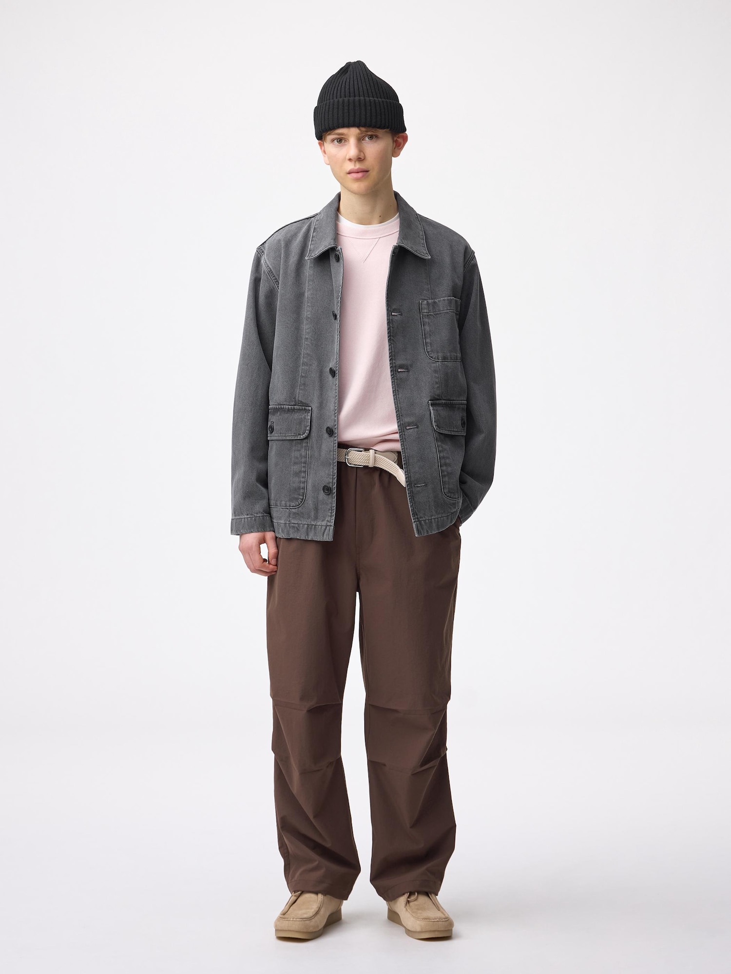 Men's Denim Work Jacket | GU US