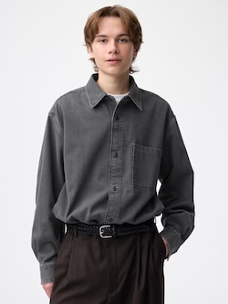 Denim Oversized Shirt