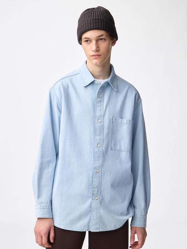 Denim Oversized Shirt
