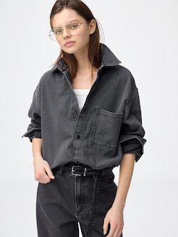 Denim Oversized Shirt