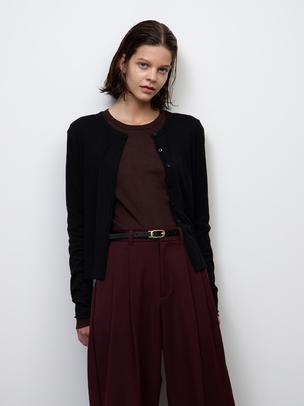 Oval Buckle Reversible Belt | MN