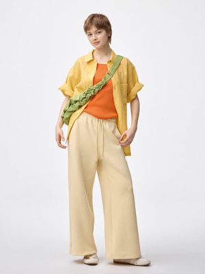 Double Face Sweat Baggy Pants