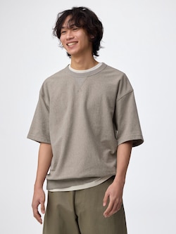 Sweat Look T-Shirt | HalfSlv