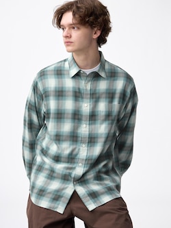 Ombre Checked Shirt
