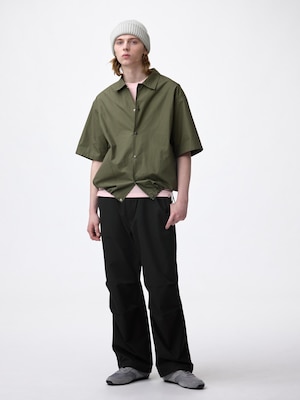 Wide Parachute Pants