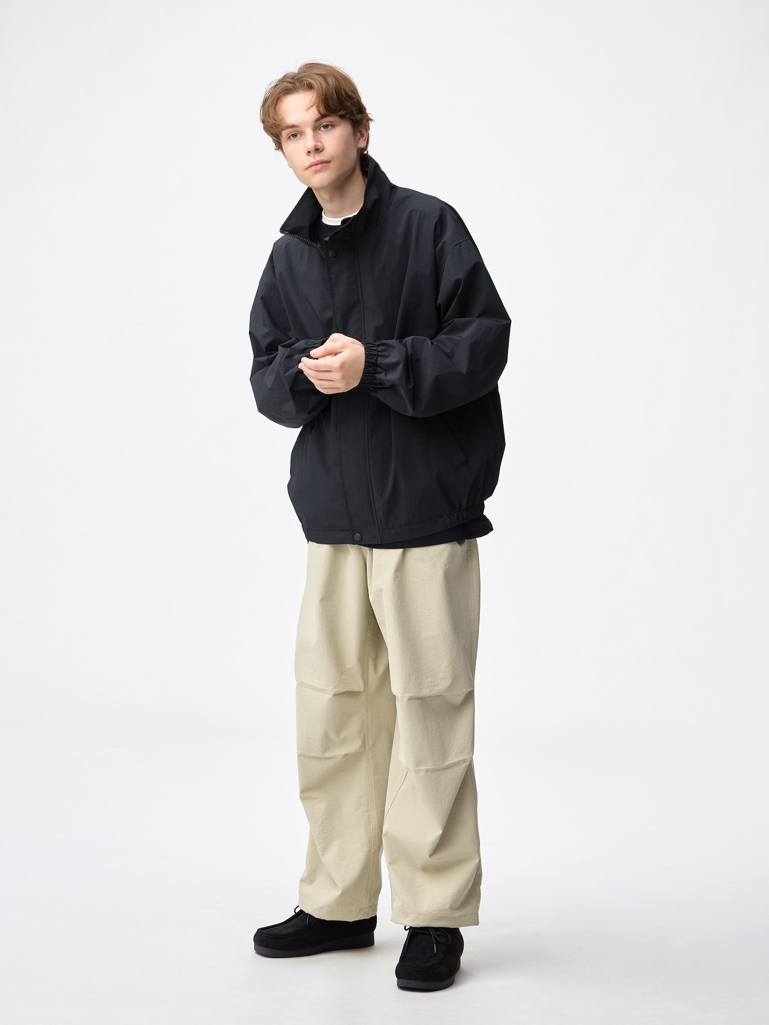 Men's Wide Parachute Pants | GU US