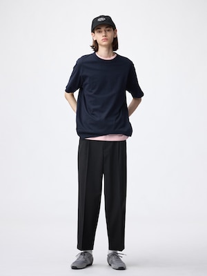 Dry Pleated Ankle Pants