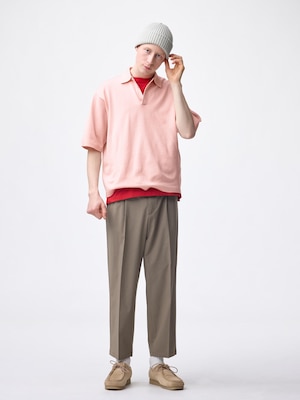 Dry Pleated Ankle Pants