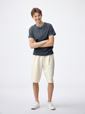 Double Face Sweat Baggy Shorts